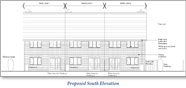 Lot: 96 - FREEHOLD SITE WITH PLANNING FOR THREE HOUSES -